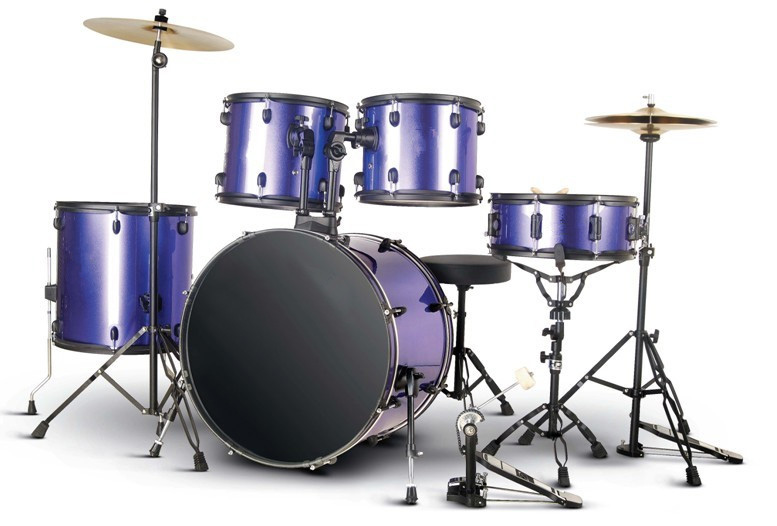 Beginner Practise PVC series 5 drum set/drum kit OEM various color-A525P-901