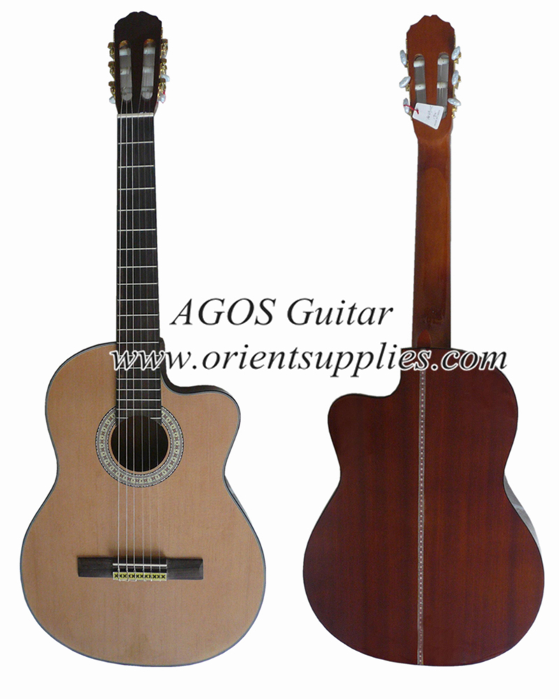 39inch Cutaway Spruce Top Sapele back&Side Classical guitar CG3921C