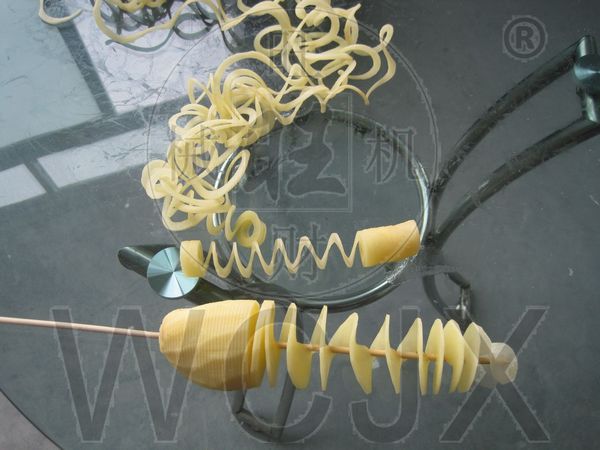 WP-04 multifunctional tornado potato slicer/ spiral potato maker/ hurricane potato machine twister/ potato chopper