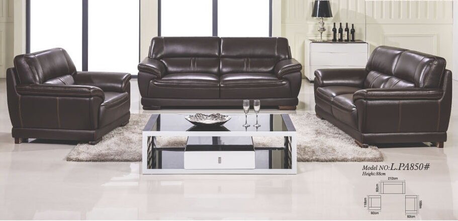 Dubai Leather Sofa (L. PA850)
