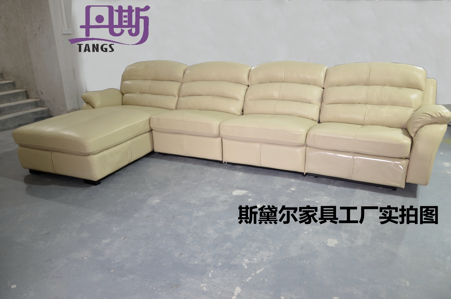 Sectionals genuine leather sofa set home furniture h5876