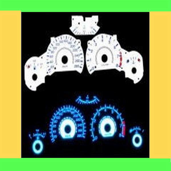 customized el car gauge, el glow gauge dashboard