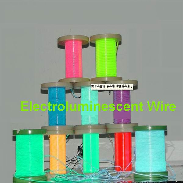 colorful decorative el wire/ el cable/ electroluminescent wire