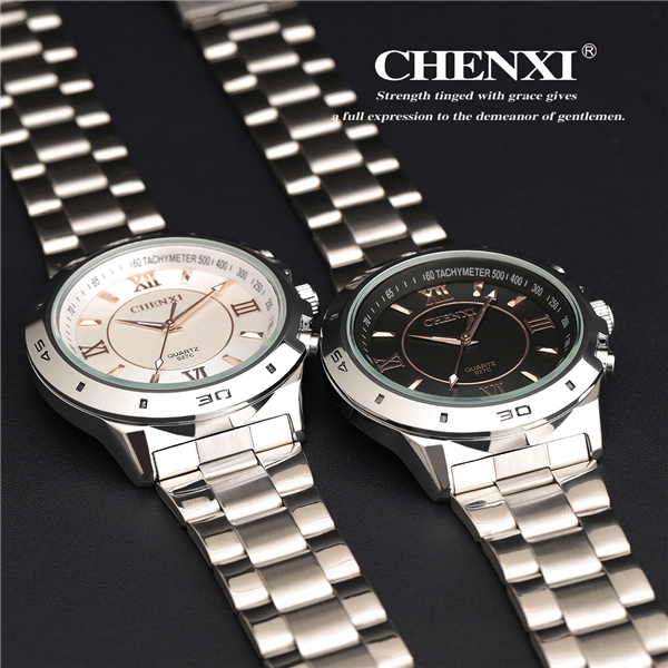 Rose Gold 027C Watch Luxury Cool Man's Watches Wholesale Price China Watch Market Japan Movt Stainless Steel Watch Man