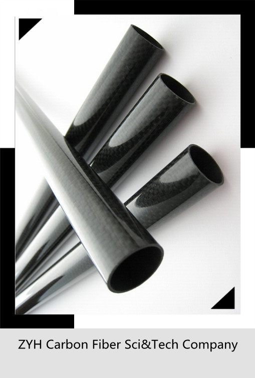 High Strength 3K Glossy/Matte Carbon Fiber Pipe Tube