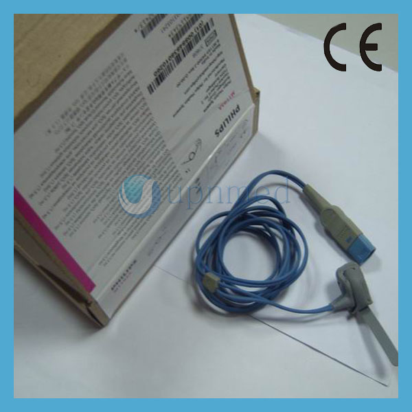 Original M1191B Philips adult silicone soft spo2 sensor,8pin