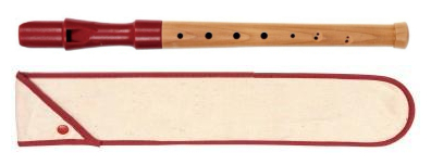 Eco-friendly 8 HOLE German/Baroque Half Wooden Soprano Recorder -AG8A-28G/AG8A-29B