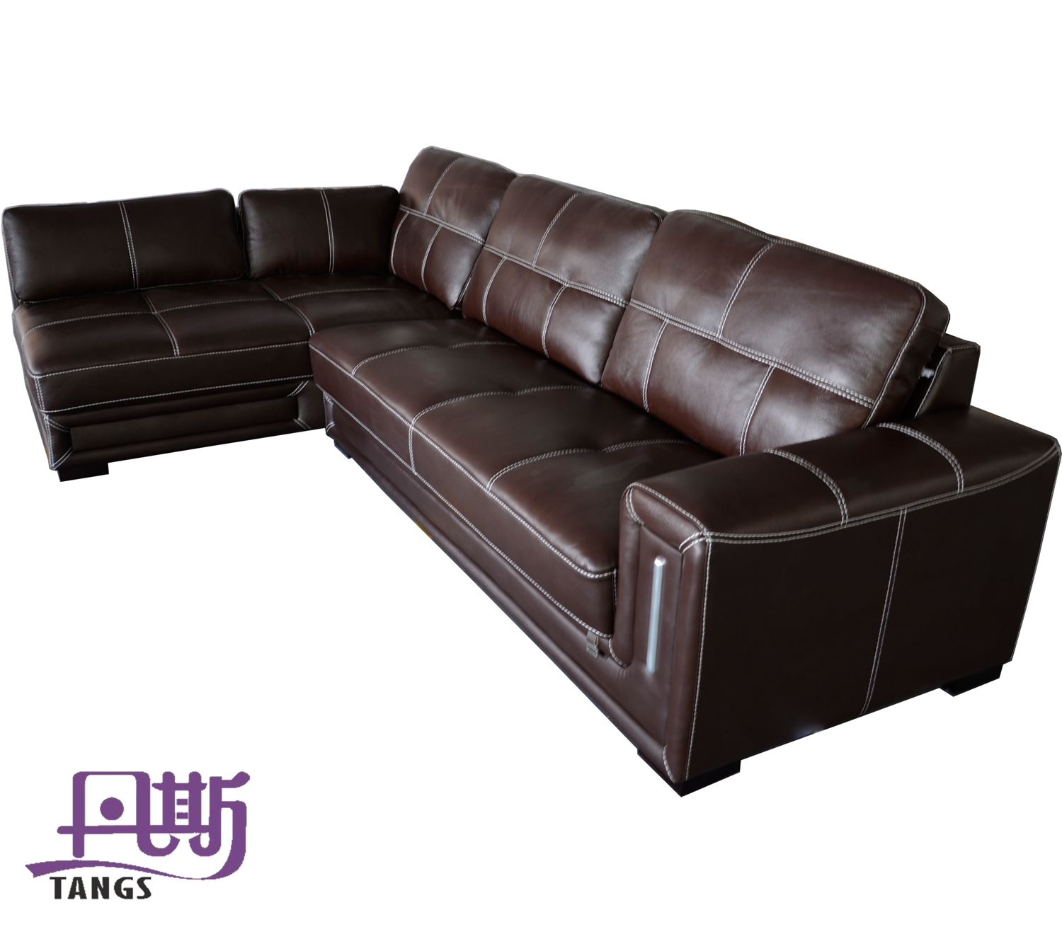 Sectionals genuine leather sofa set home furniture h5806