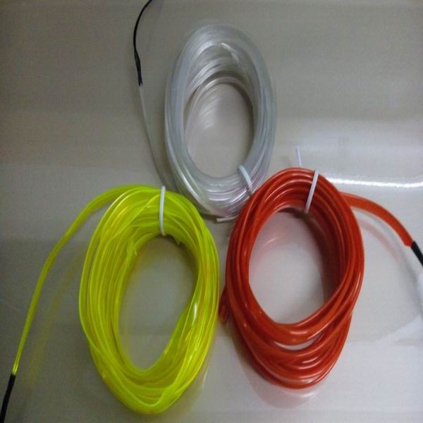 colorful sewable el wire/ el welt wire/ el welted wire