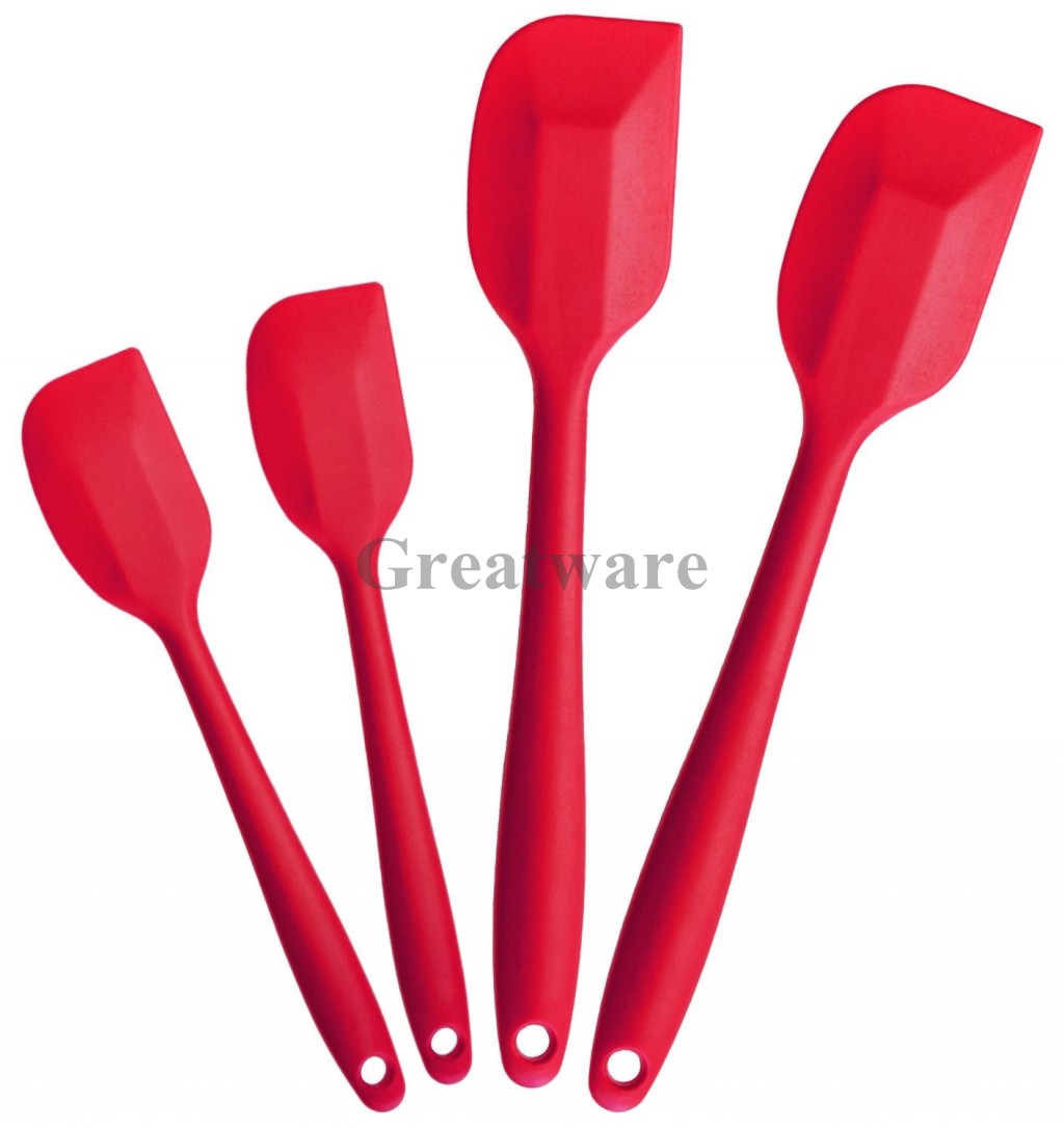 Non-StickSilicone Spatula Set of 4