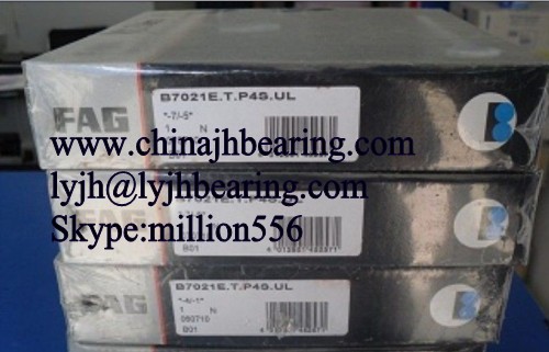B7021.E.T.P4S.UL FAG Ball Bearing,FAG machine tool main spindle bearing,105 x 160 x 26 mm
