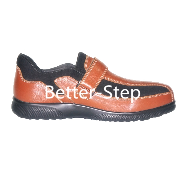 Better-step Leather Dibaetic Shoes For Men,Soft Lining and Durable Outsole,Fully adaptable,match diabetic shoes insert