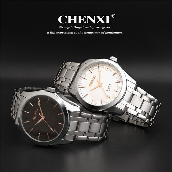 Rose Gold 024A Stainless Steel Wristwatches Men's Love Business Man Quartz Watch Wholesale China Watch Mens Watches