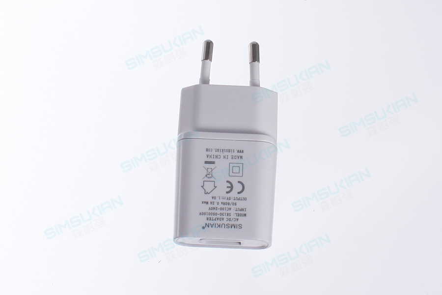 euro plug usb charger for smart mobile