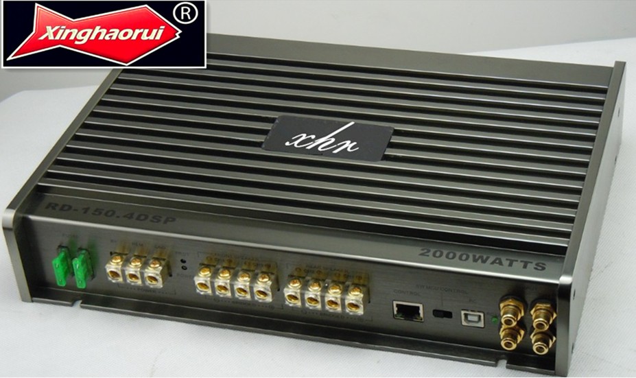 5CH DSP Car Amplifier support Bluetooth