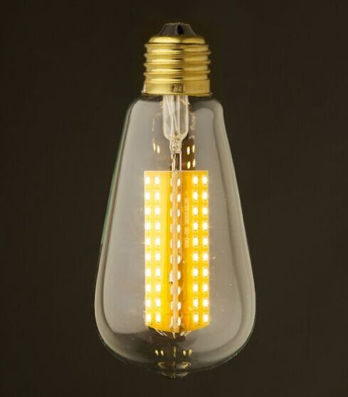 ENERGY STAR LED BULB EDISON STYLE ST64 2WATT WARM LIGHT E27