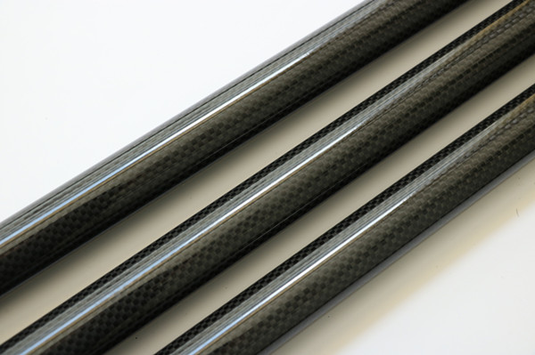 Large tube Glossy or Matt Carbon Cloth Pattern Oval/Round/Square 3K Carbon Fiber Tube