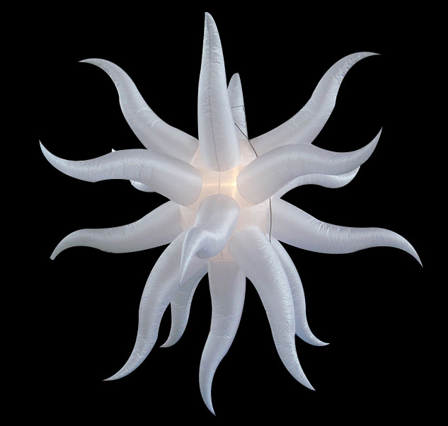 Inflatable Star with Changeable LED Party Decorative Lights