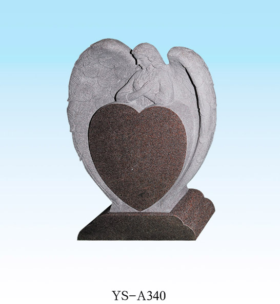 American Style Angel Headstone