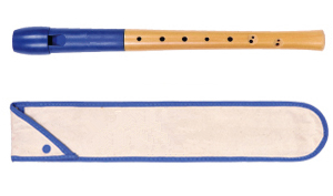 Eco-friendly 8 HOLE German/Baroque Soprano Half Wooden Recorder -AG8A-34G/AG8A-35B