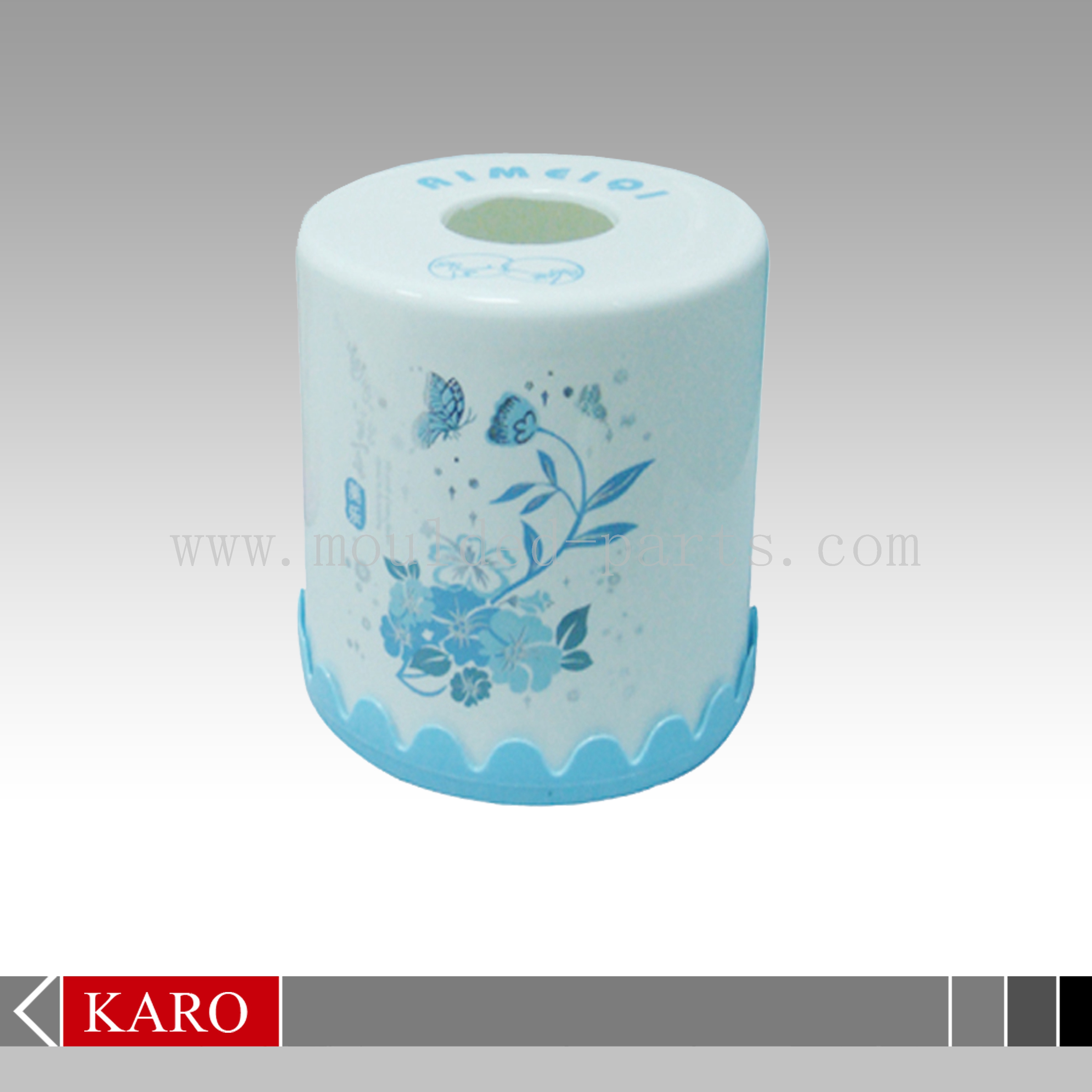 Custom printed tissue box