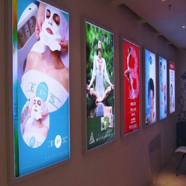 factory price advertising led light box/ crystal led light box/ super slim led light box
