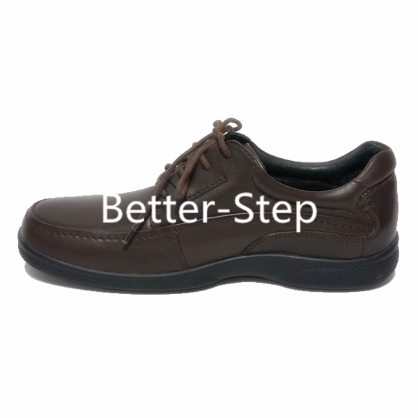 Better-step Leather Dibaetic Shoes For Men,Soft Lining and Durable Outsole,Fully adaptable,match diabetic shoes insert