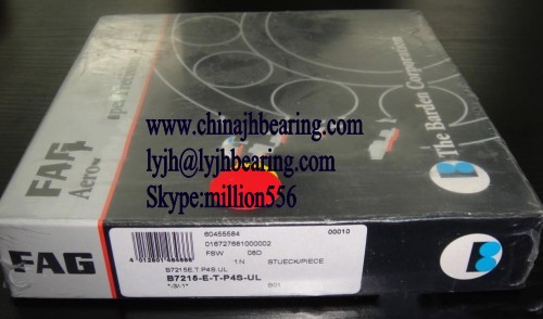 B7215.E.T.P4S.UL FAG machine tool main spindle bearing,75x130x25 mm,In stock,P4 Grade