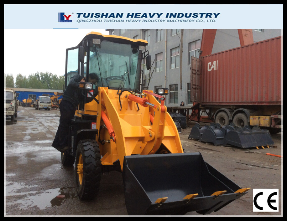 farm tractor and garden machine 1.0 ton wheel loader for sale