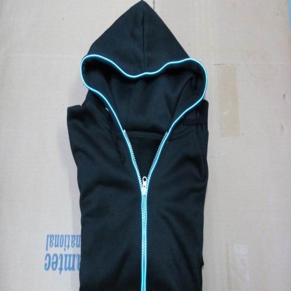 2015 party el hoodies/ led hoodies/ el wire hoodies