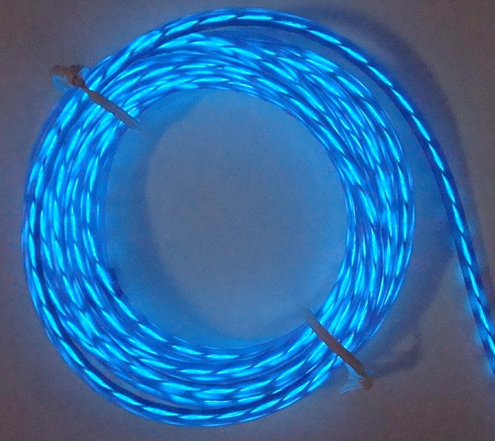 2.3mm flexible chasing el wire,el chasing wire
