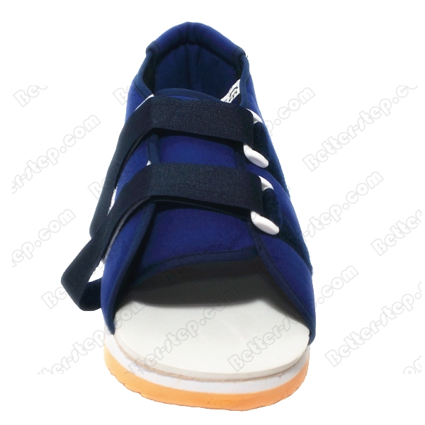 Padded Canvas Medical Plaster Cast Shoe,lightweight and convenient,soft sole and close velcro
