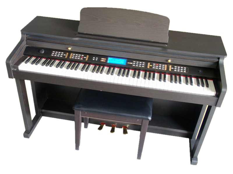 88 key digital piano hammer action keyboard Melamine shell W8822A