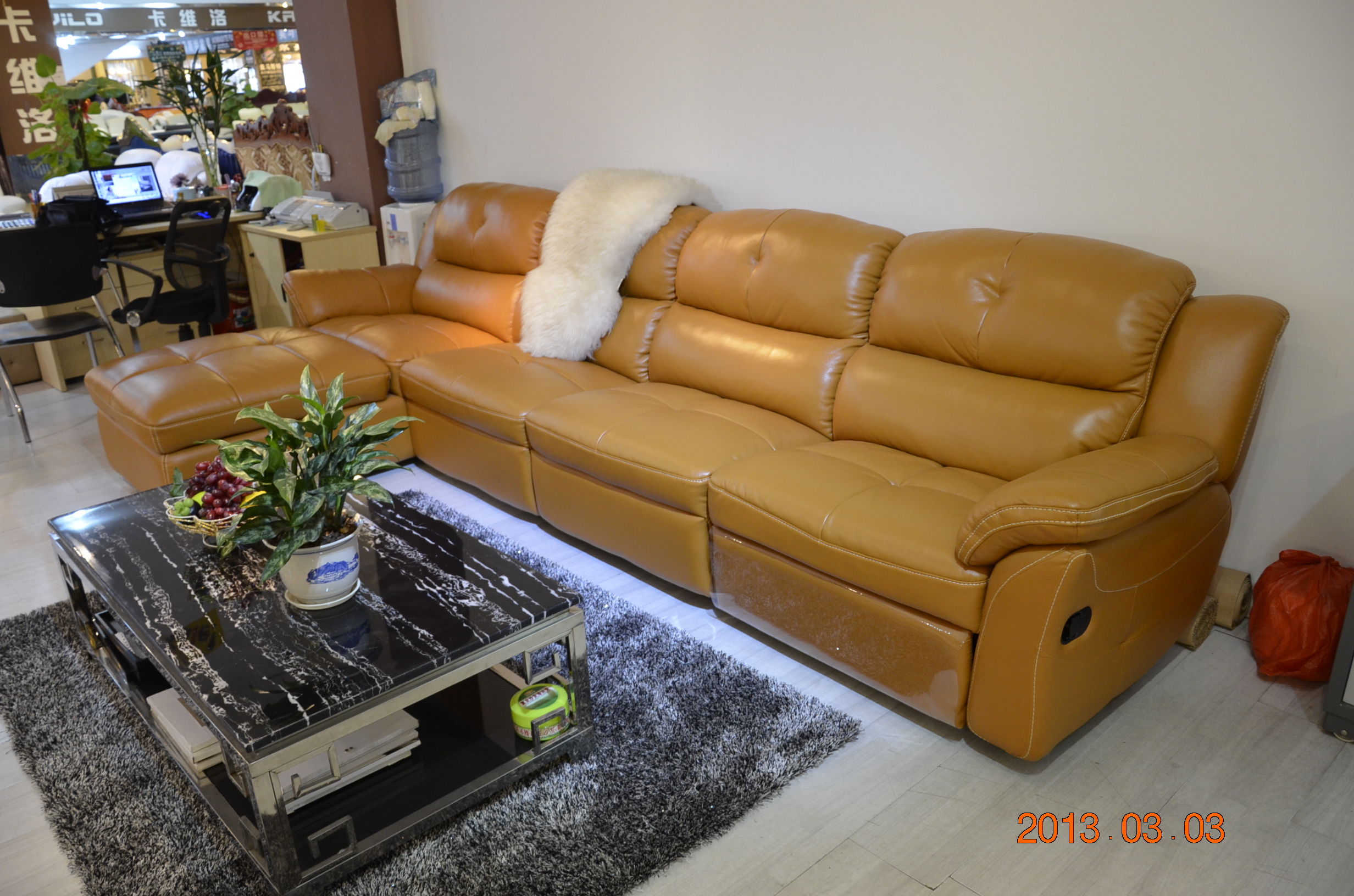 Electricity recliner sofa single seat h805