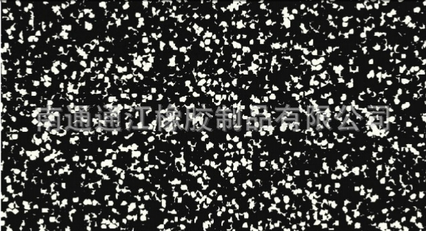 White flecks vulcanized environmental epdm rubber floor mat/roll for heavy gym area