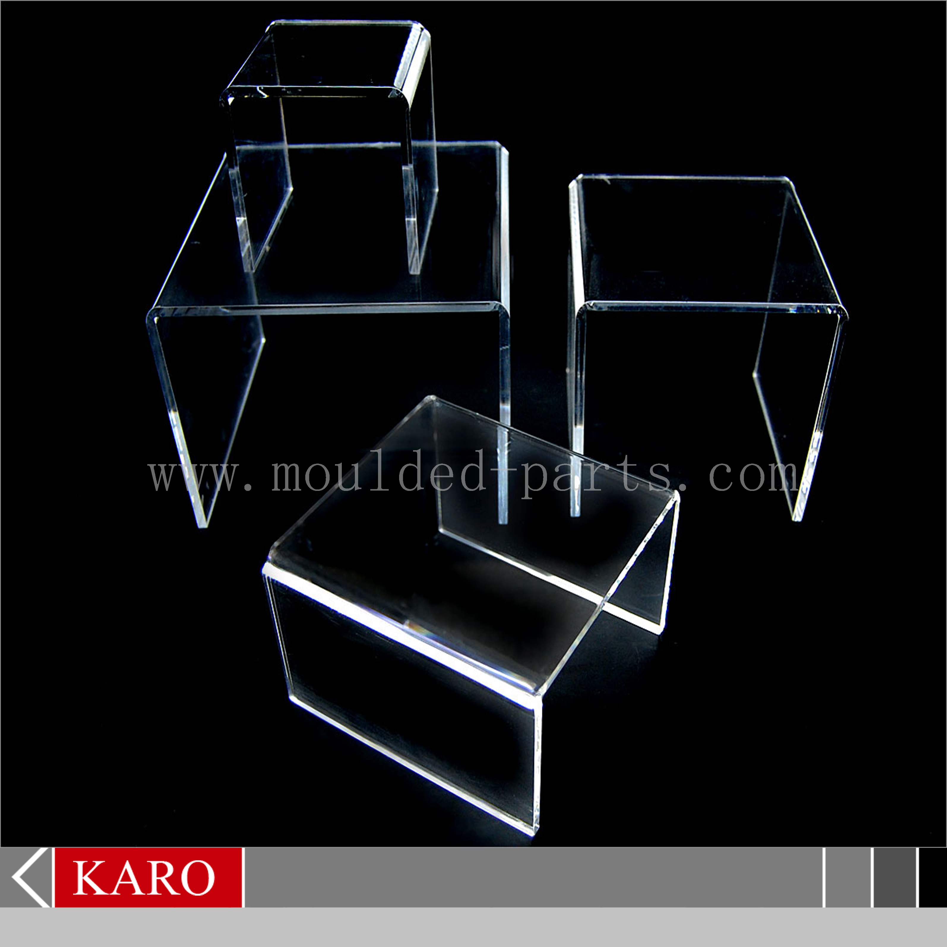 Acrylic display rack