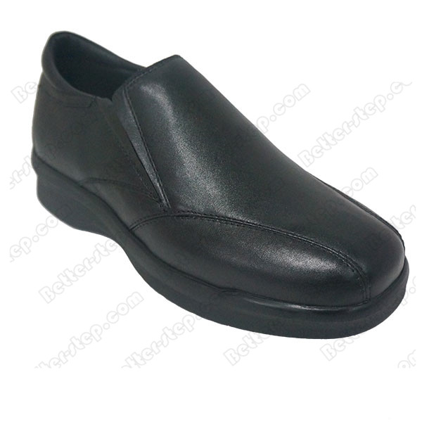 Better-step Leather Dibaetic Shoes For Men,Soft Lining and Durable Outsole,Fully adaptable,match diabetic shoes insert