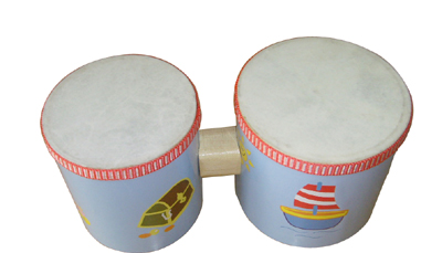 Small size Cartoon Wood Bongos Drum / Music Toy / Kids musical instruments / Promotion gift AG-B03