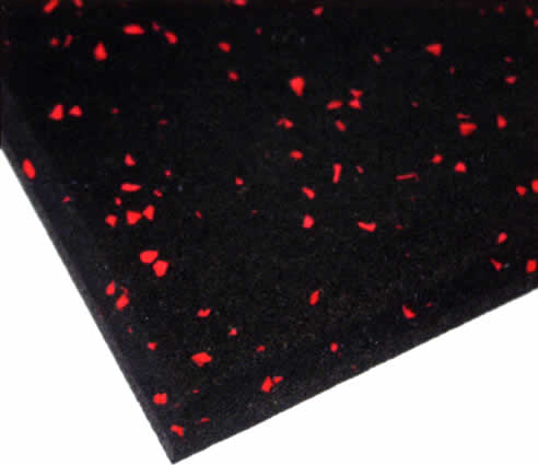 1mm-50mm Color speckled EPDM rubber flooring brick for gym sport