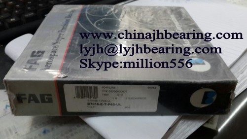 B7018-E-T-P4S-UL FAG High Speed Angular Spindle Ball Bearing,90x140x24 mm,In stock