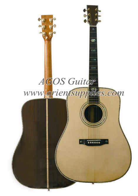 41inch Quality Top grade ENGELMANN Spruce solidwood Acoustic guitar wooden guitar-AF4125