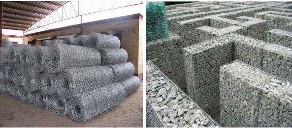 High quality gabion mesh for strengthening structure of soil