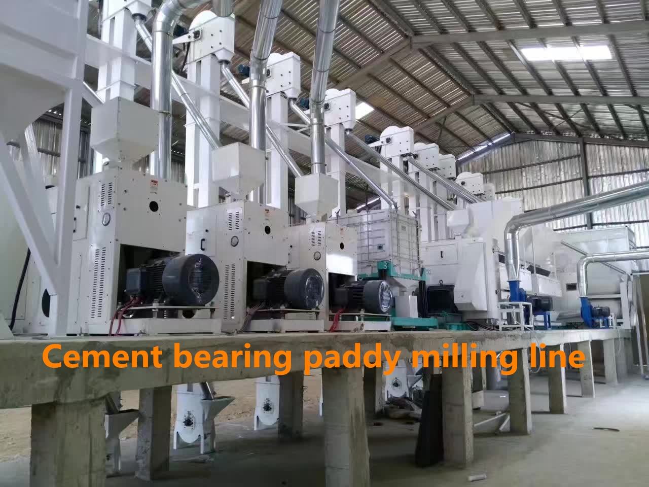 efficient crude Paddy mill processing production line extractor thrasher