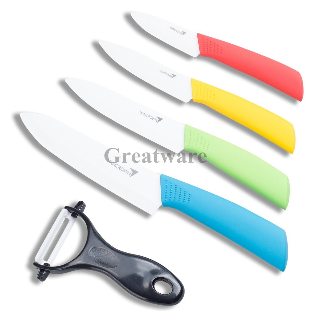 Ceramic Cutlery Knife and Peeler Set