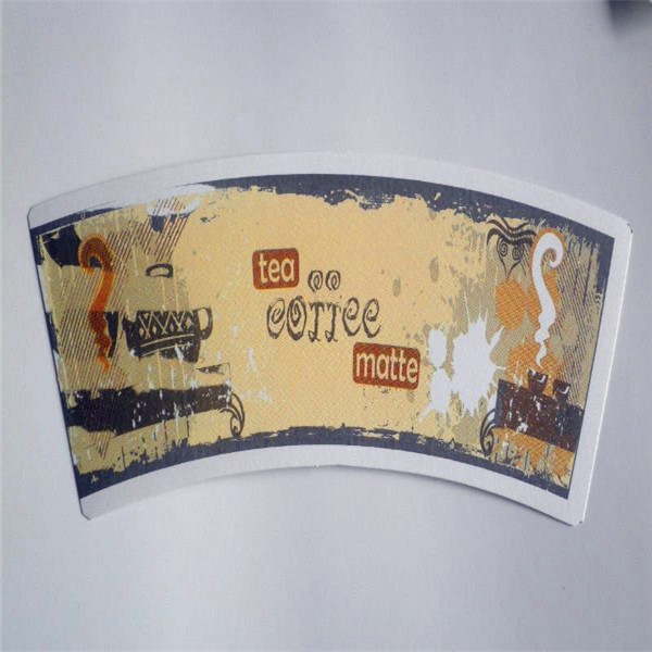 9oz Paper cup fan from China supplier