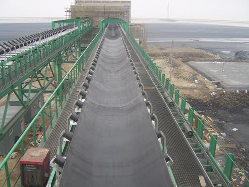 Heavy duty steel cord rubber conveyor belt