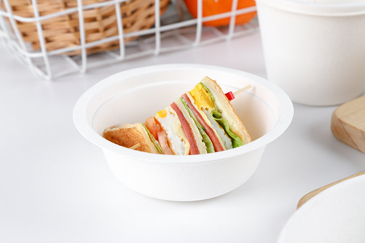 32oz large capacity delivery disposable sushi packaging bowl