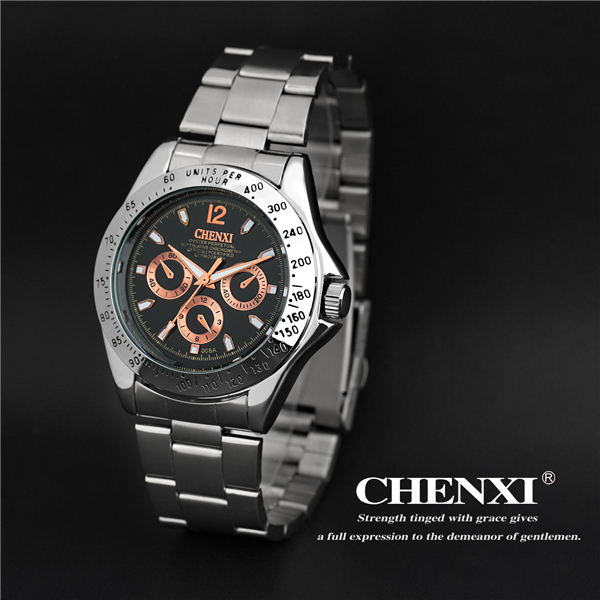 Daily Waterproof 3ATM Wrist Watches Man Stainless Steel Watch for Business Men