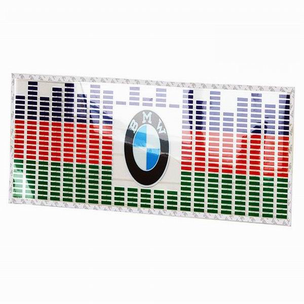 2015 DIY glow car decoration sticker\ car windshield sticker\ el car sticker