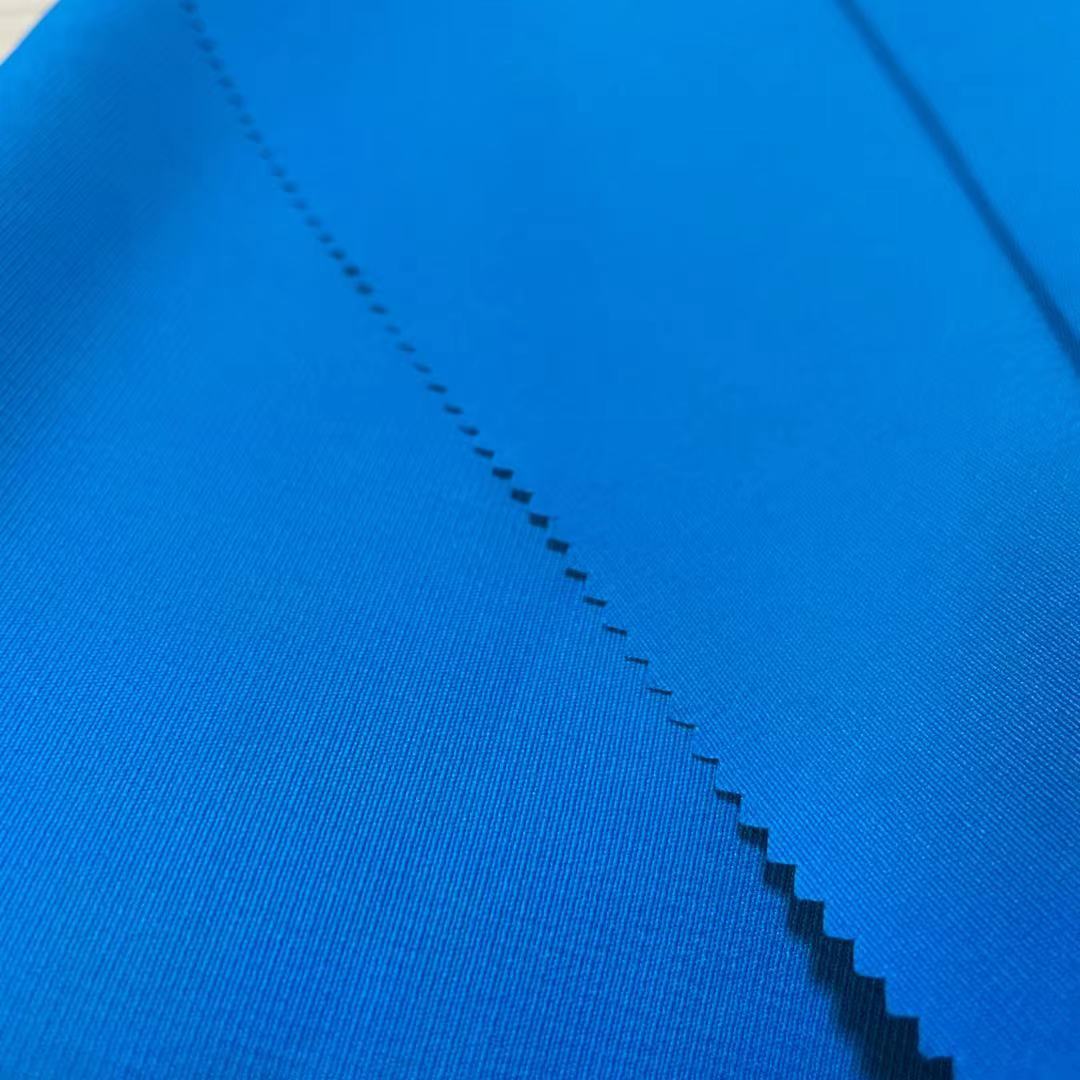 75d*150d Eco Friendly Stripe Recycled Polyester Pongee Fabric 125gsm